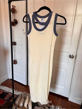 nike maxi dress Women's Nike Chill Knit Maxi Dress | White | Women's Small | Dresses Maxi Dresses